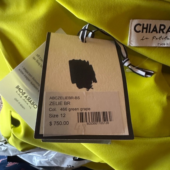 Chaira Boni La Petite Robe Zelle dress Size 12 Made in Italy New with tag - Picture 15 of 16